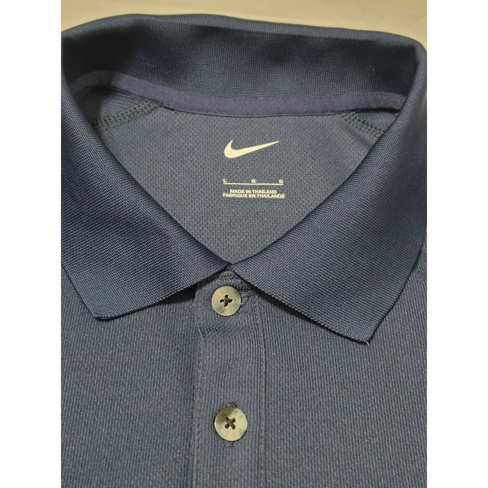 Dallas Cowboys Nike polo shirt navy blue Large